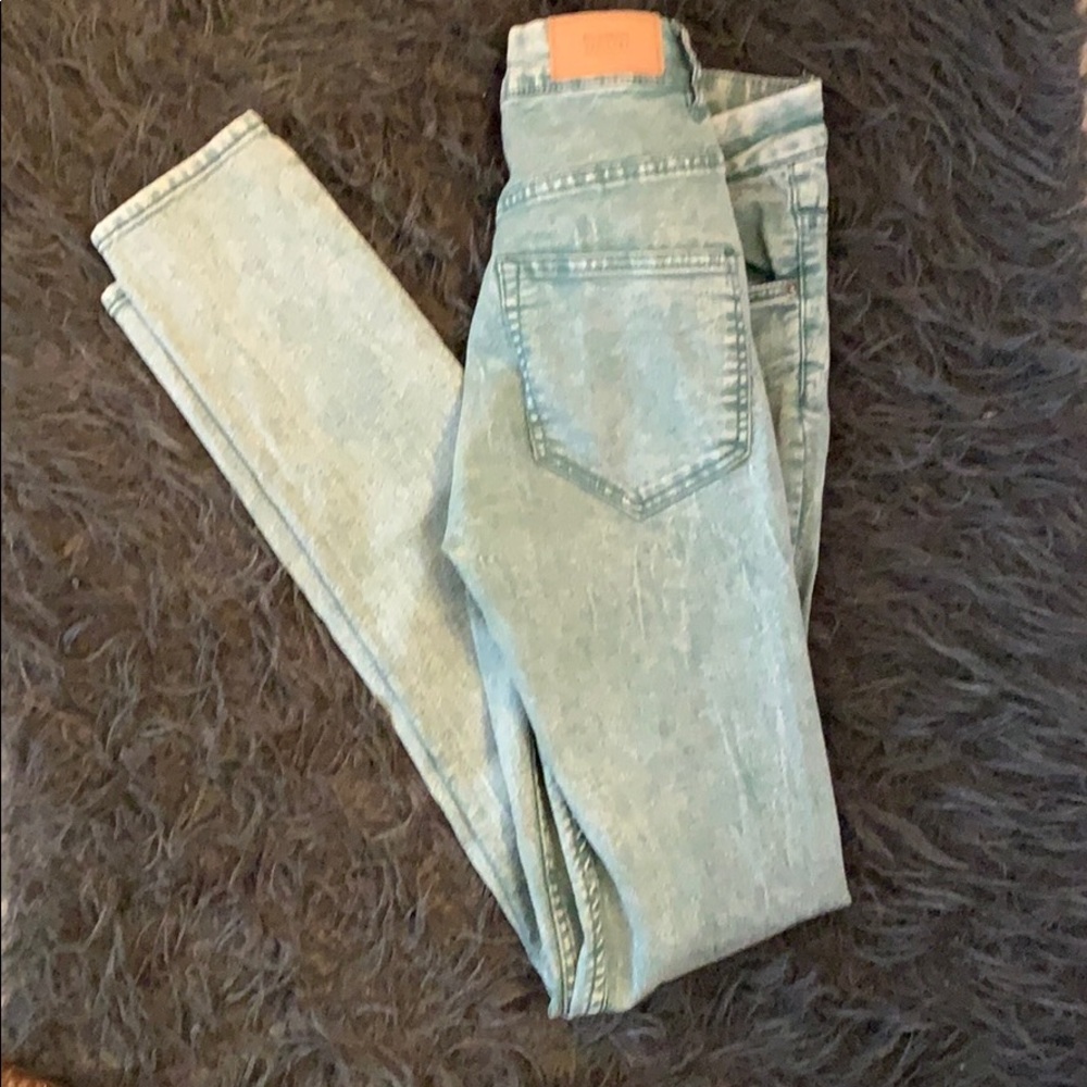 H&M highl waisted skinny jeans